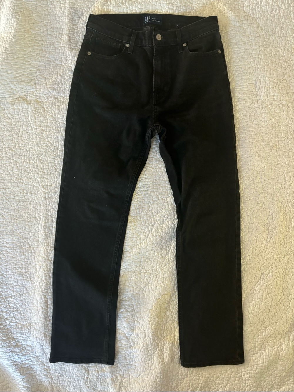 GAP 90s Straight Leg Jeans in Black